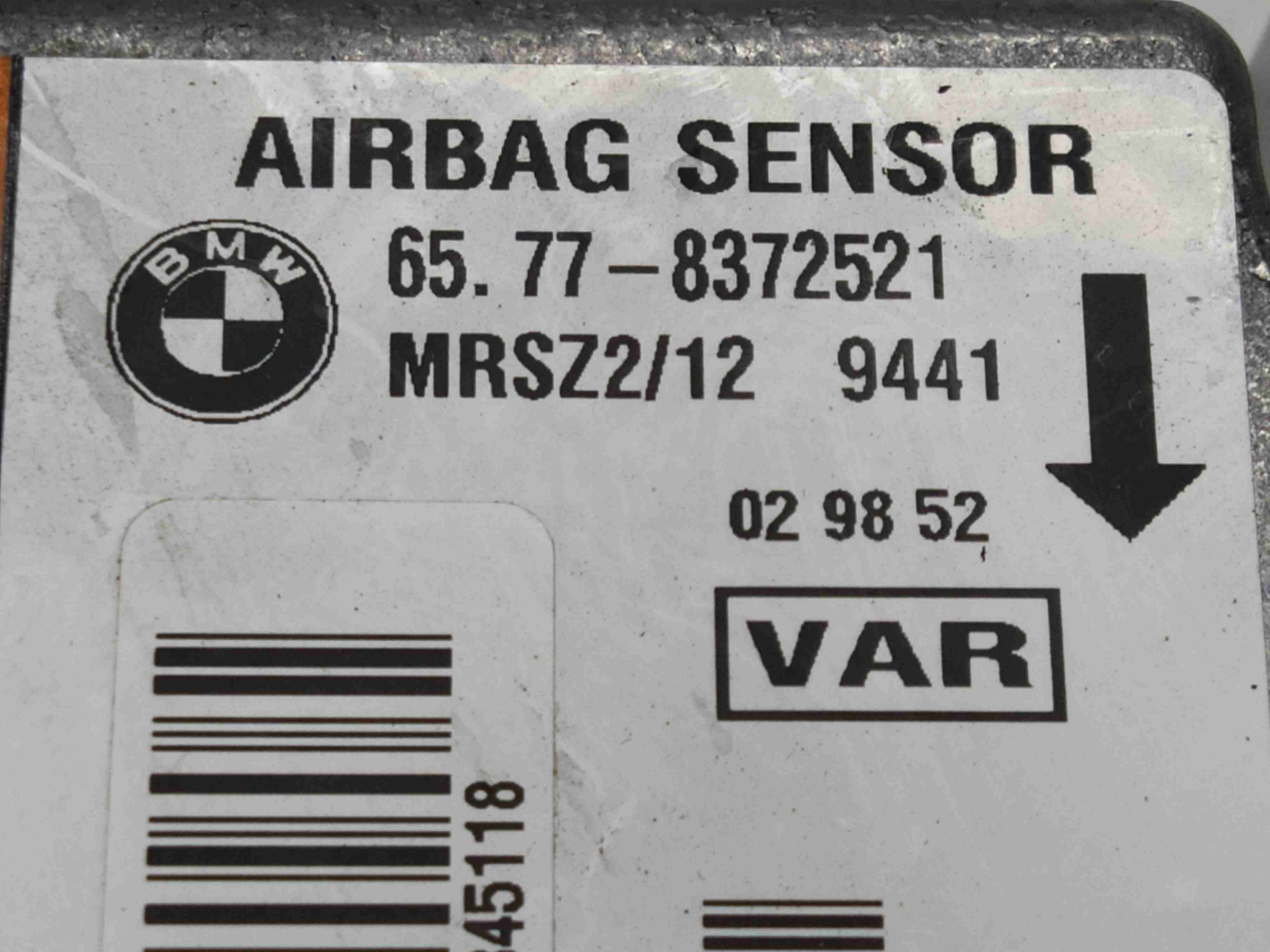 Блок управления Air Bag BMW 5-Series (E39) купить в Беларуси