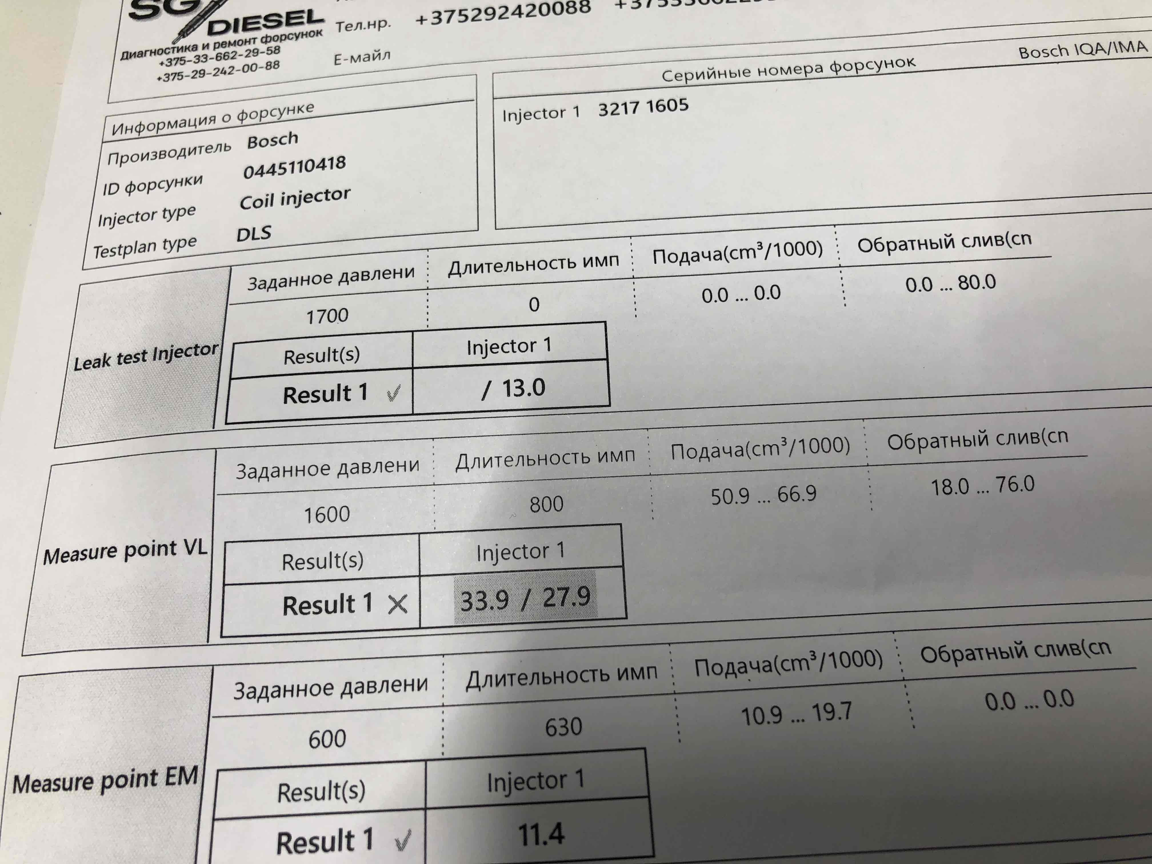 Форсунка дизельная электрическая Fiat Ducato 3 (250) купить в Беларуси