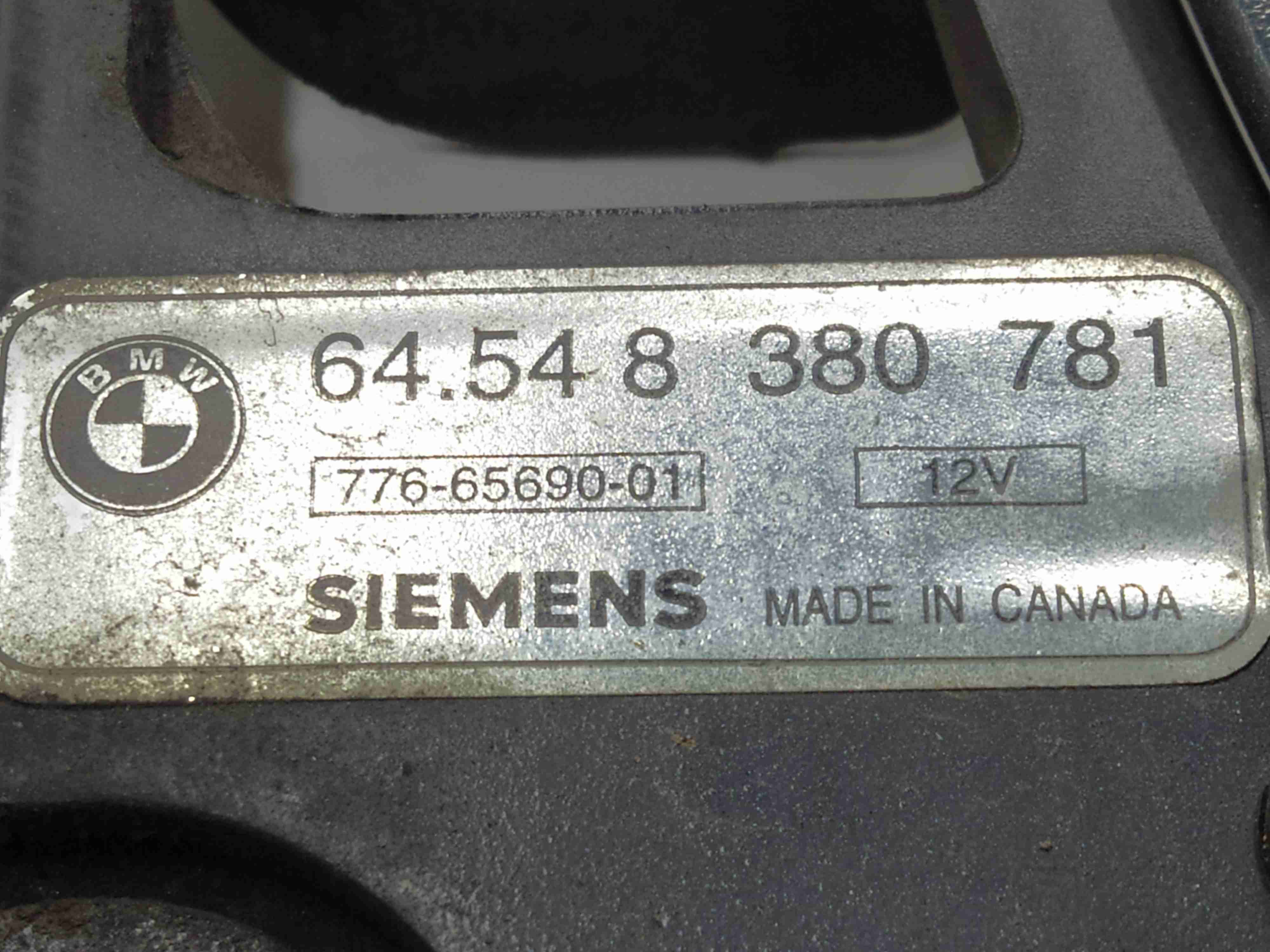 Вентилятор радиатора основного BMW 5-Series (E39) купить в России