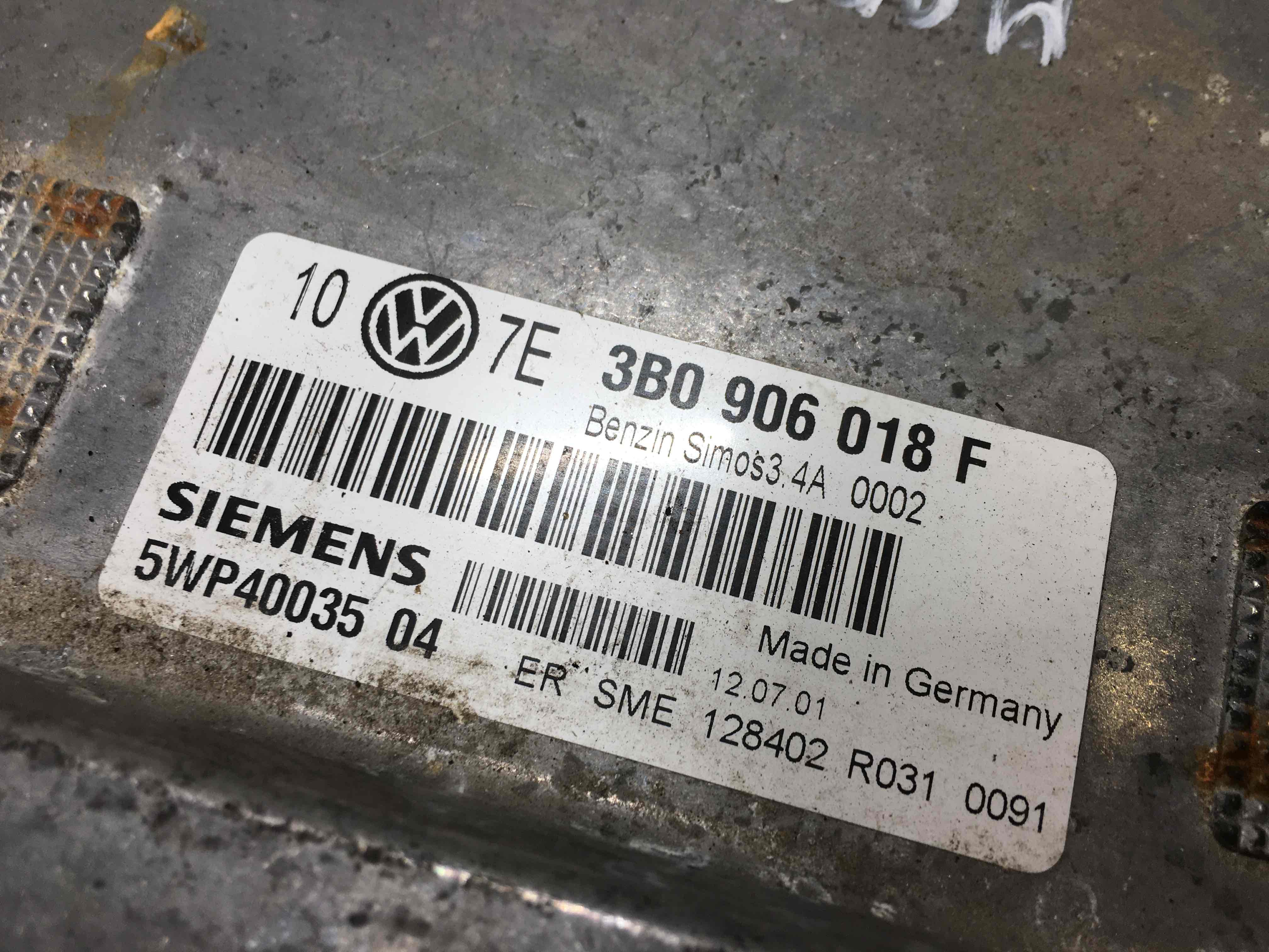 Блок управления двигателем Volkswagen Passat 5 GP купить в Беларуси