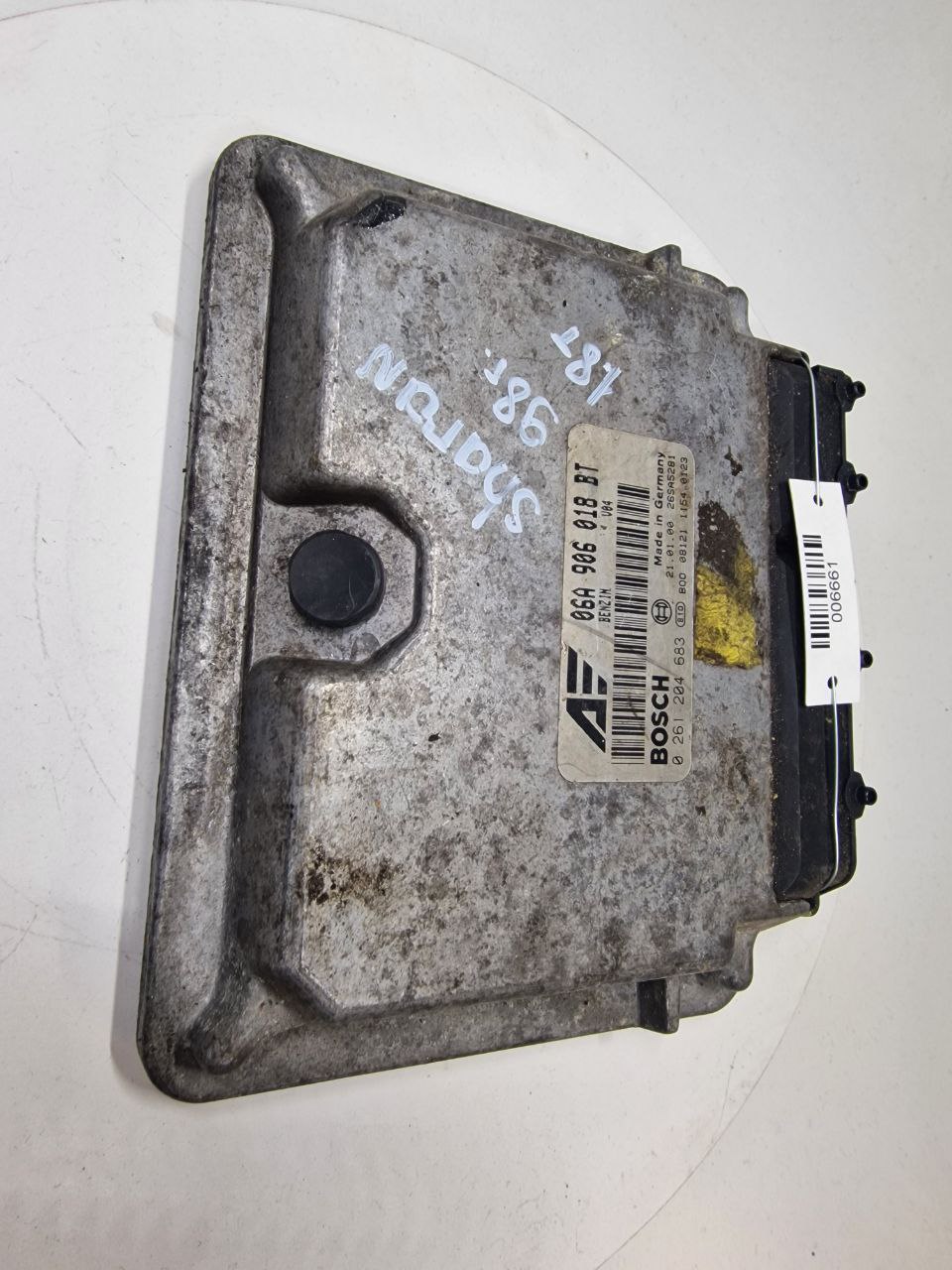 Volkswagen Sharan Sharan (7M) 1995 - 2010 Блок управления двигателем 06a906018bt, 0261204683  006661