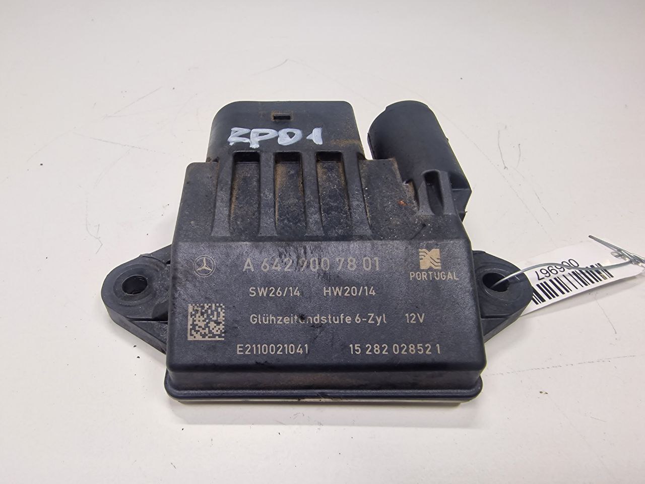 Mercedes ML W164 ML W164 2 поколение (2005-2008) Реле накала свечей   E2110021041, A6429007801  006967