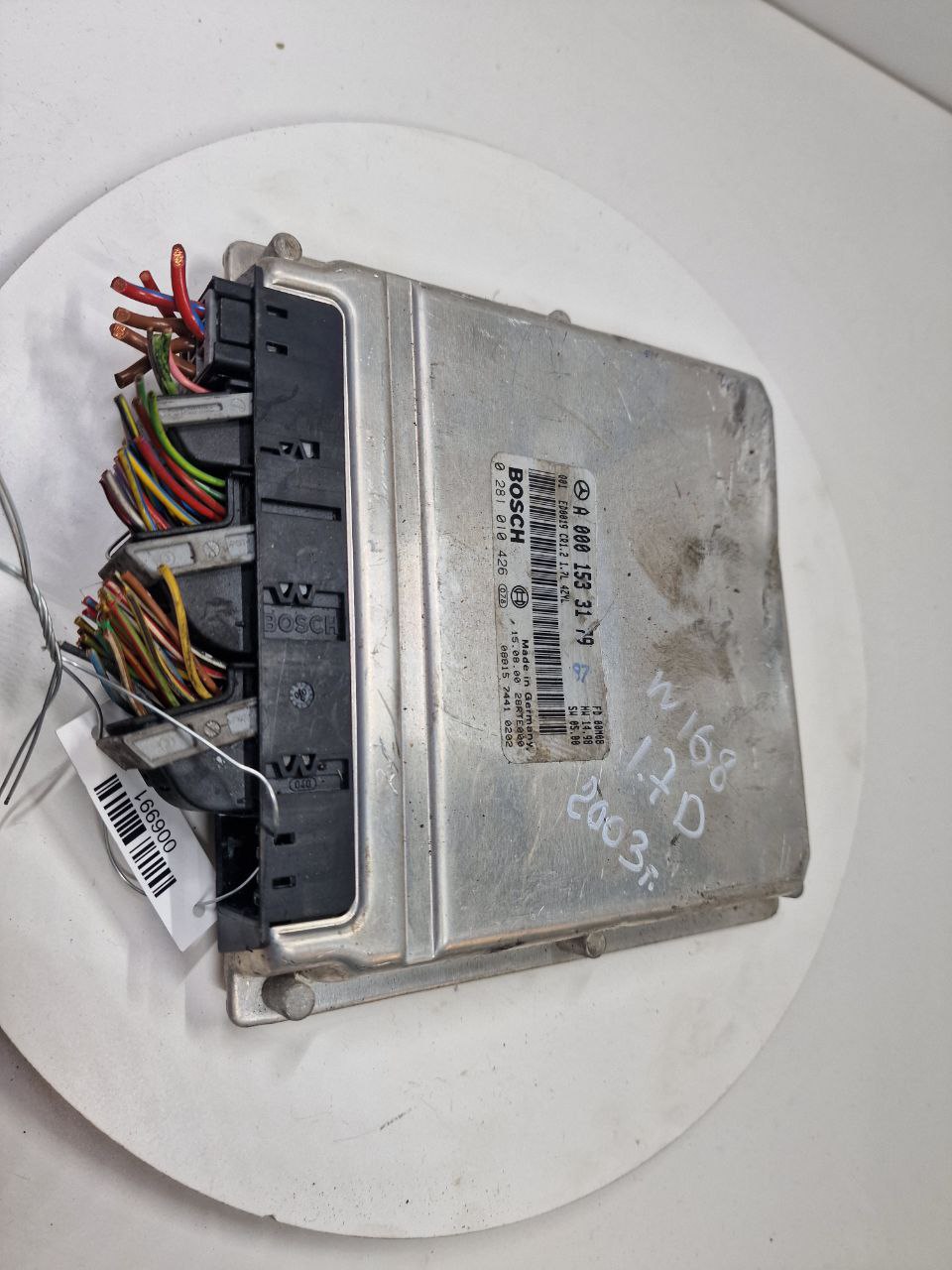 Mercedes A-klasse A-klasse (W168) 1997 - 2004 Блок управления двигателем a0001533179, 0281010426  006991