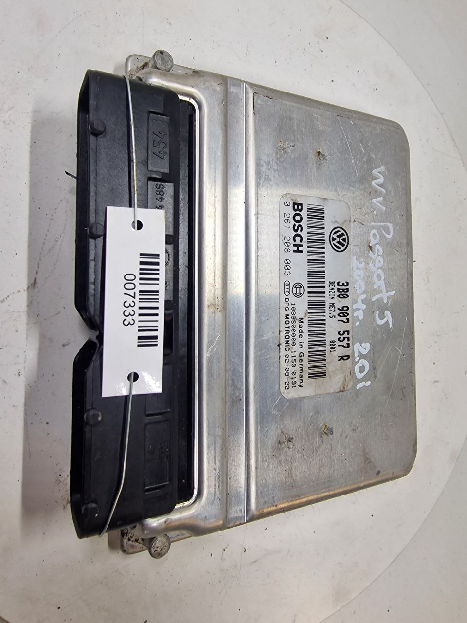 Volkswagen Passat Passat B5 GP (3B) 2000 - 2005 Блок управления двигателем 3b0907557r  007333