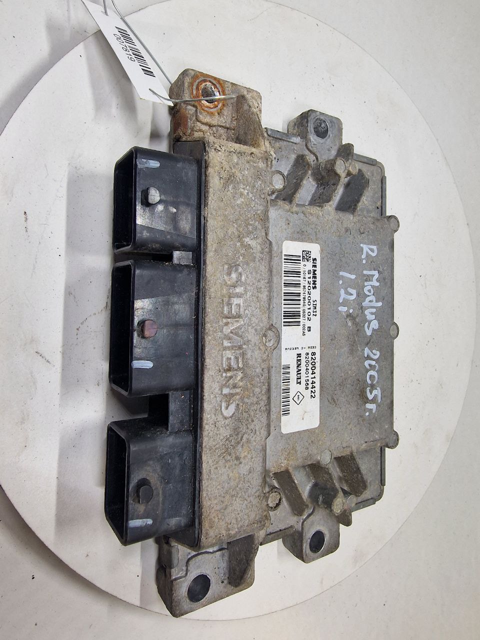 Renault Modus Modus I (FP,JP) 2004 - 2012 Блок управления двигателем 8200414422, s120200102  007819