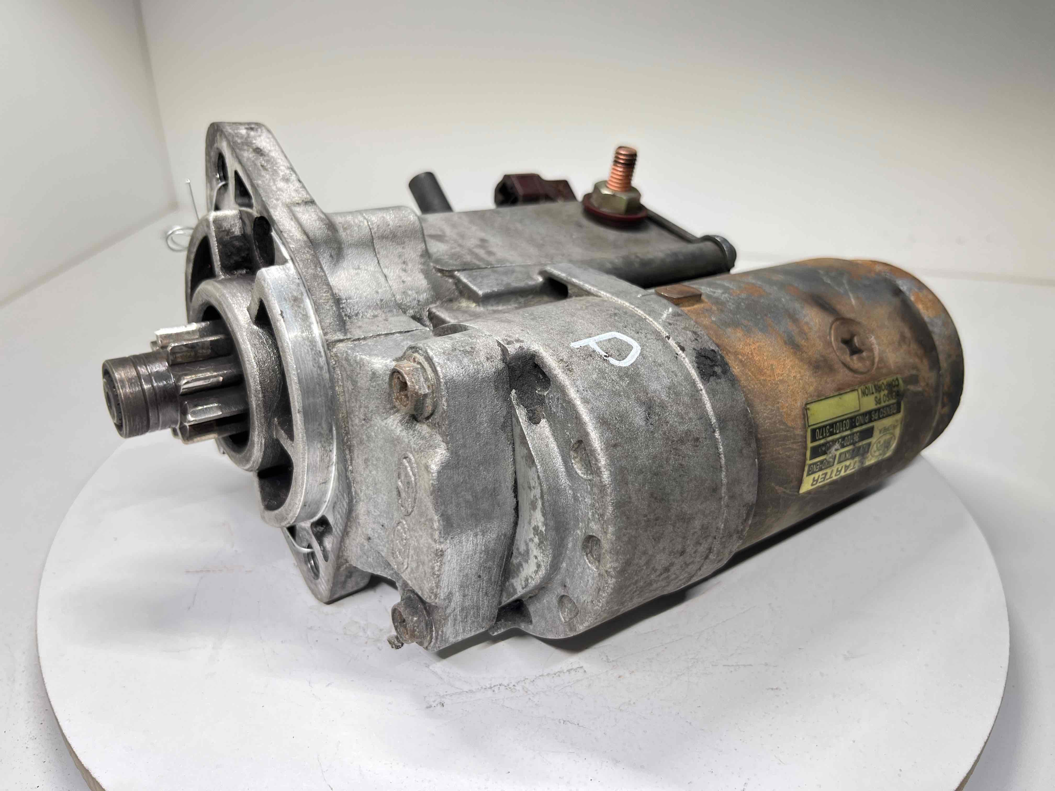 Hyundai Santa Fe Santa Fe I (SM) 2000 - 2006 Стартер 3610027000  007870