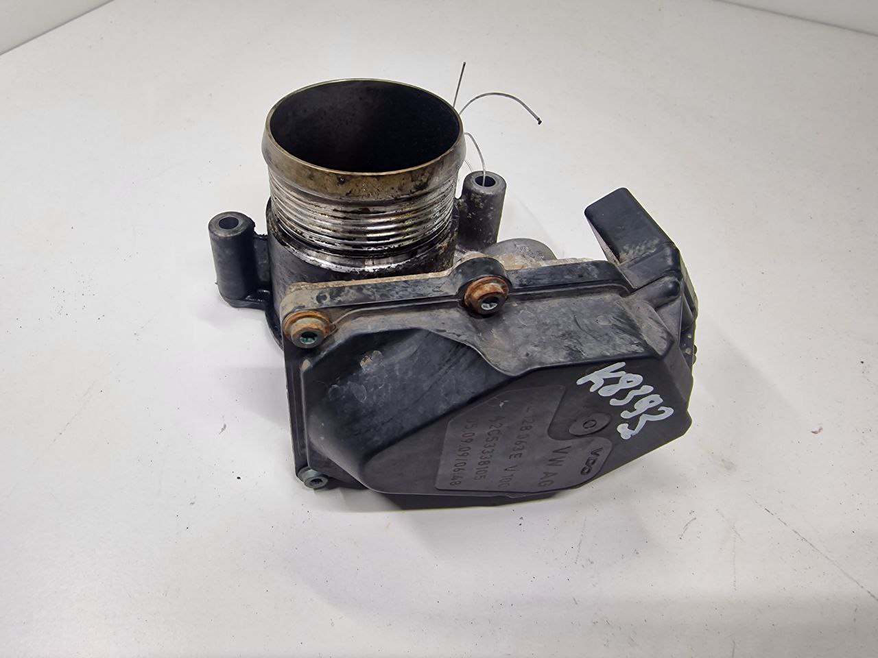 Audi A6 A6 C6 (4F2) 2004 - 2011 Заслонка дроссельная 03l128063e  008265