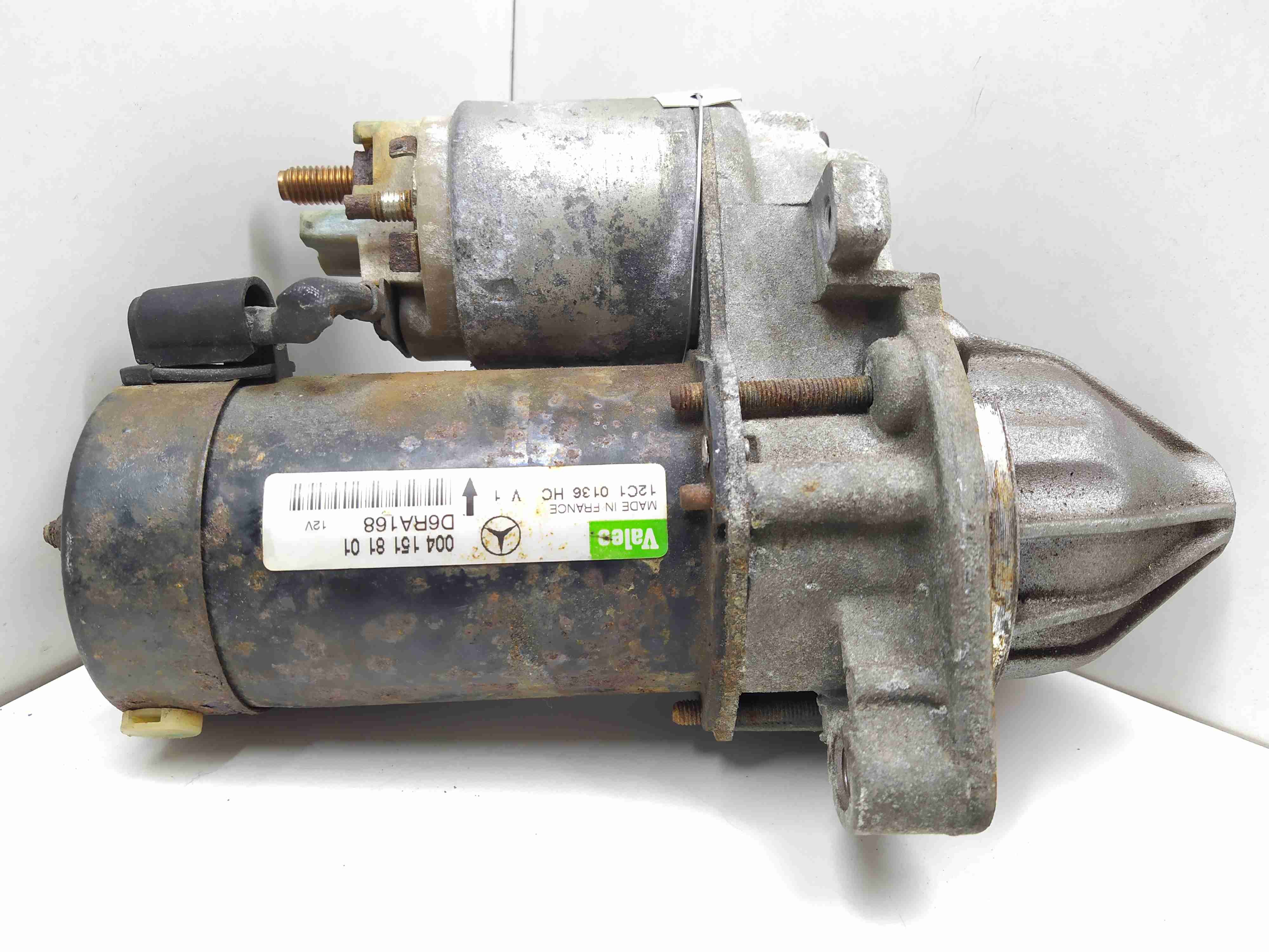 Mercedes CLK W208 CLK W208 1 поколение [рейстайлинг] (2000-2003) Стартер 0041518101,  D6RA168,  A0041518101  009203