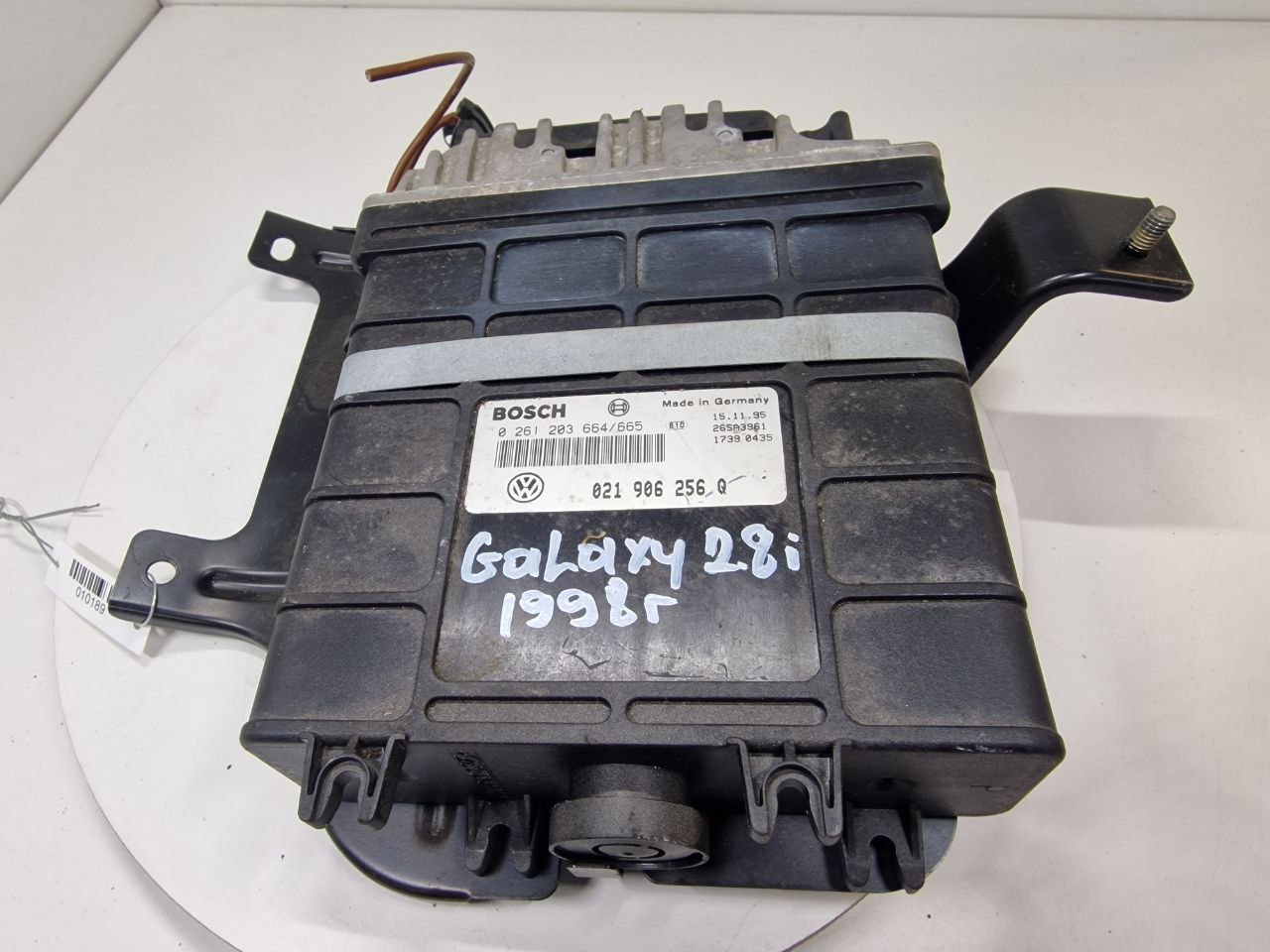 Volkswagen Sharan Sharan (7M) 1995 - 2010 Блок управления двигателем 021906256q  010189