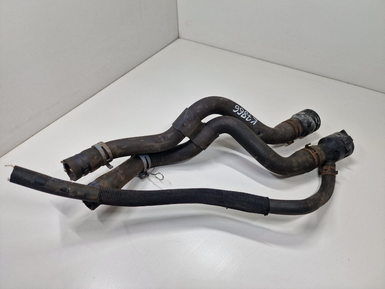 SEAT Leon Leon II (1P) 2005 - 2012 Патрубок отопителя (печки) 1k0121156dk  010291