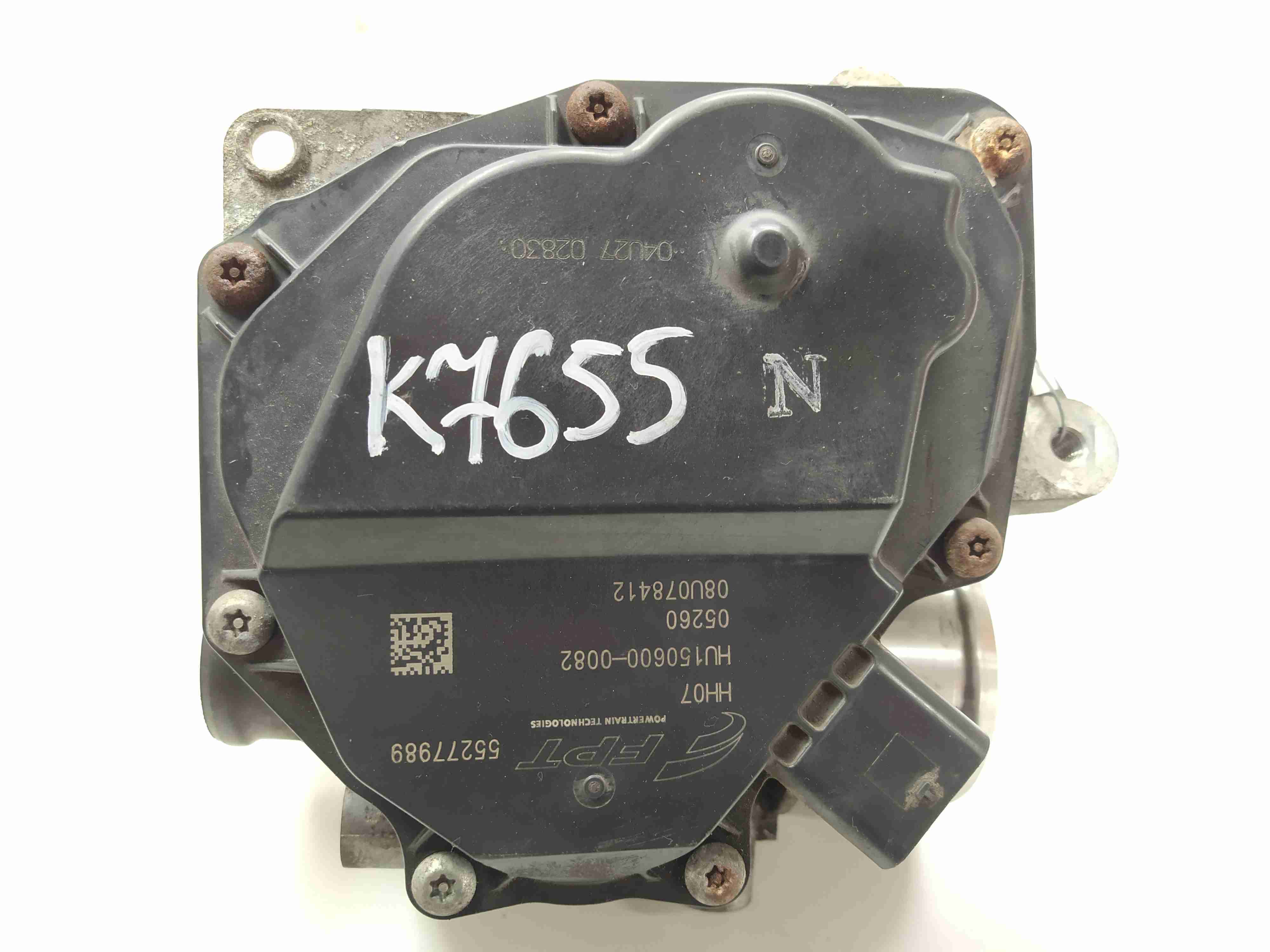 Fiat Panda Panda 3 поколение (2011-2024) Заслонка дроссельная 55277989,   HU1506000082,   1506000082  010346