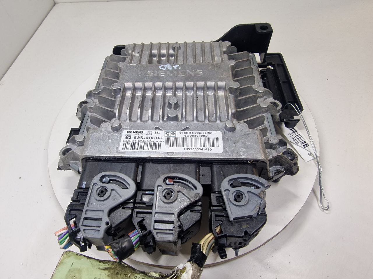 Peugeot 407 407 (6D) 2004 - 2010 Блок управления двигателем 9658345080,  9655041480  010408