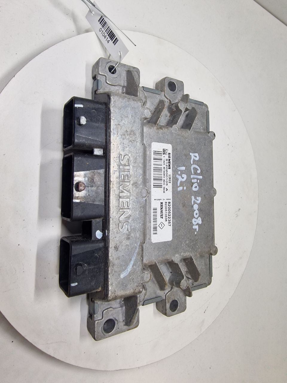 Renault Clio Clio II (BB,CB) 1998 - 2009 Блок управления двигателем 8200522357, s120200105a  010414