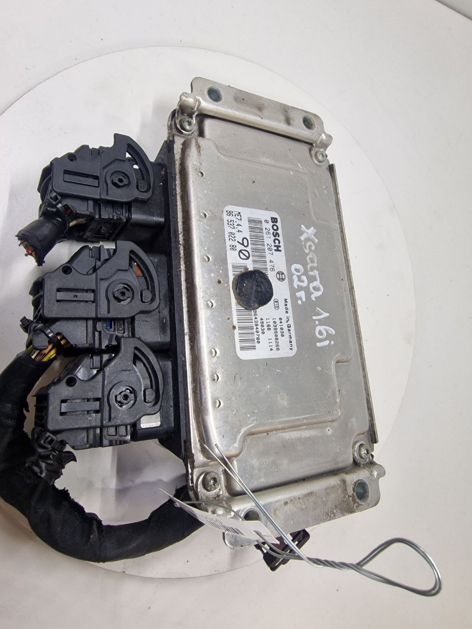 Citroen Xsara Picasso Xsara Picasso (N68) 1999 - 2012 Блок управления двигателем 0261207476, 1039s08268  010576