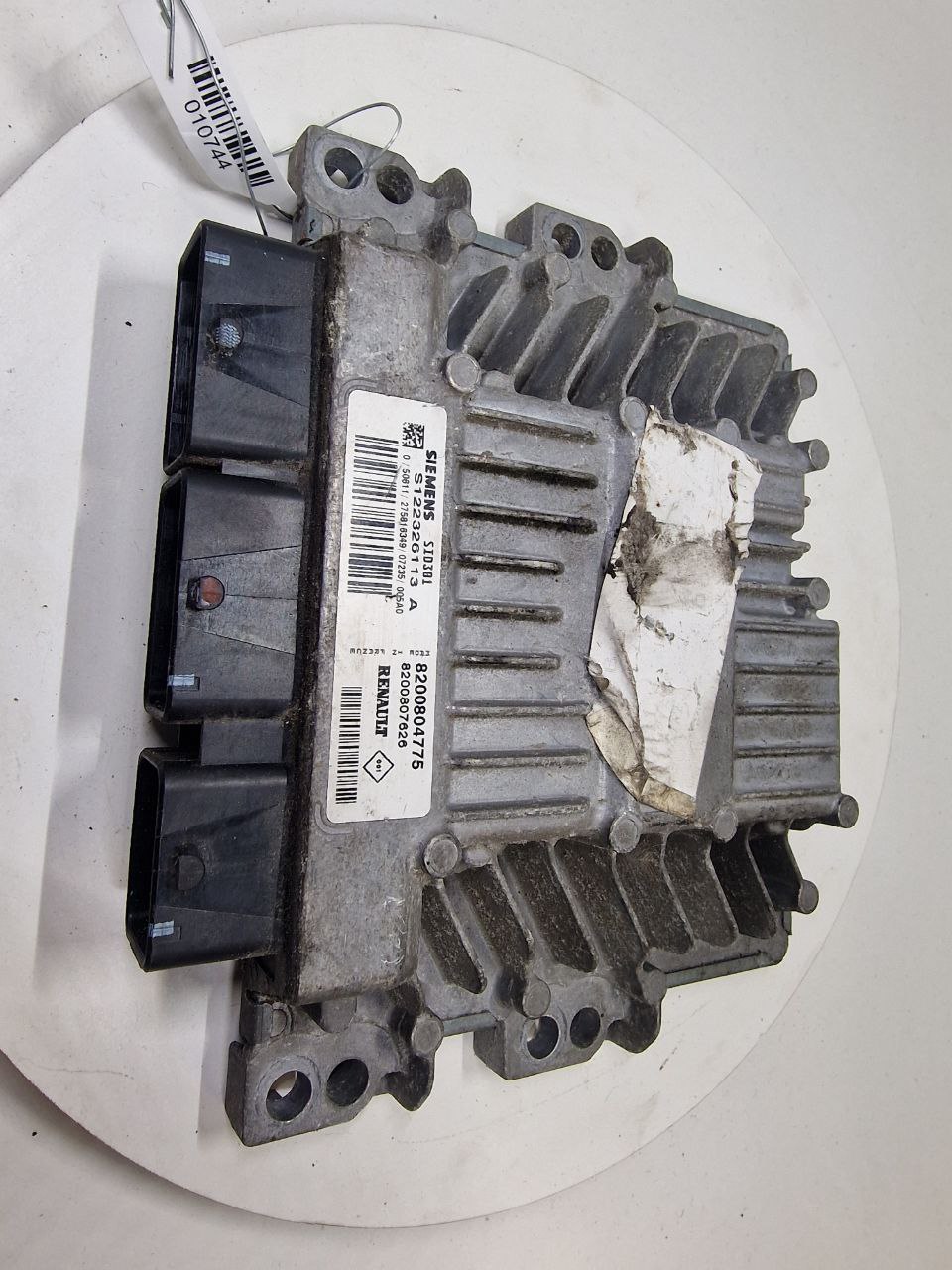 Renault Scenic Scenic II (JM) 2003 - 2009 Блок управления двигателем 8200804775, s122326113a  010744