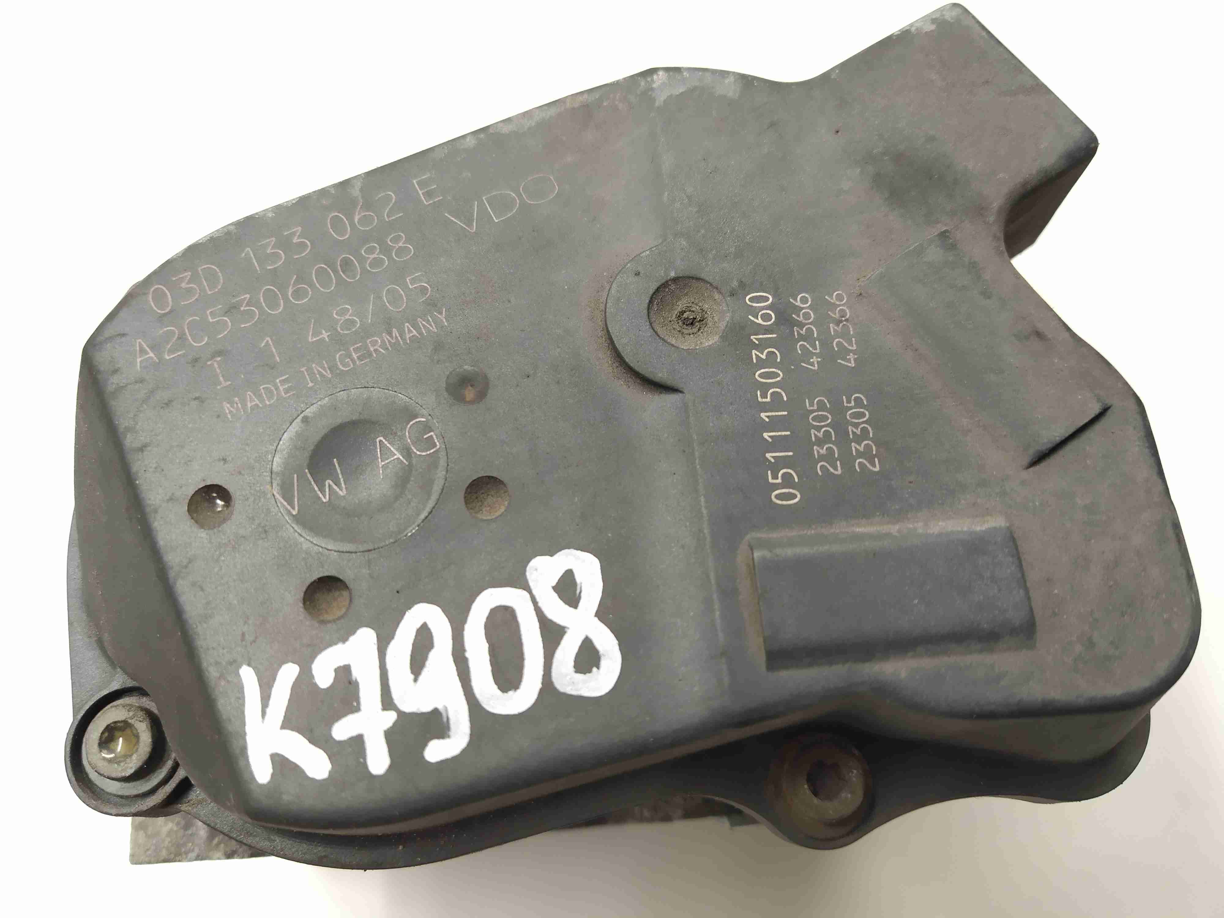 Volkswagen Polo Polo IV (9A,9N) 2002 - 2009 Заслонка дроссельная 03D133062E,  A2C53060088  010958