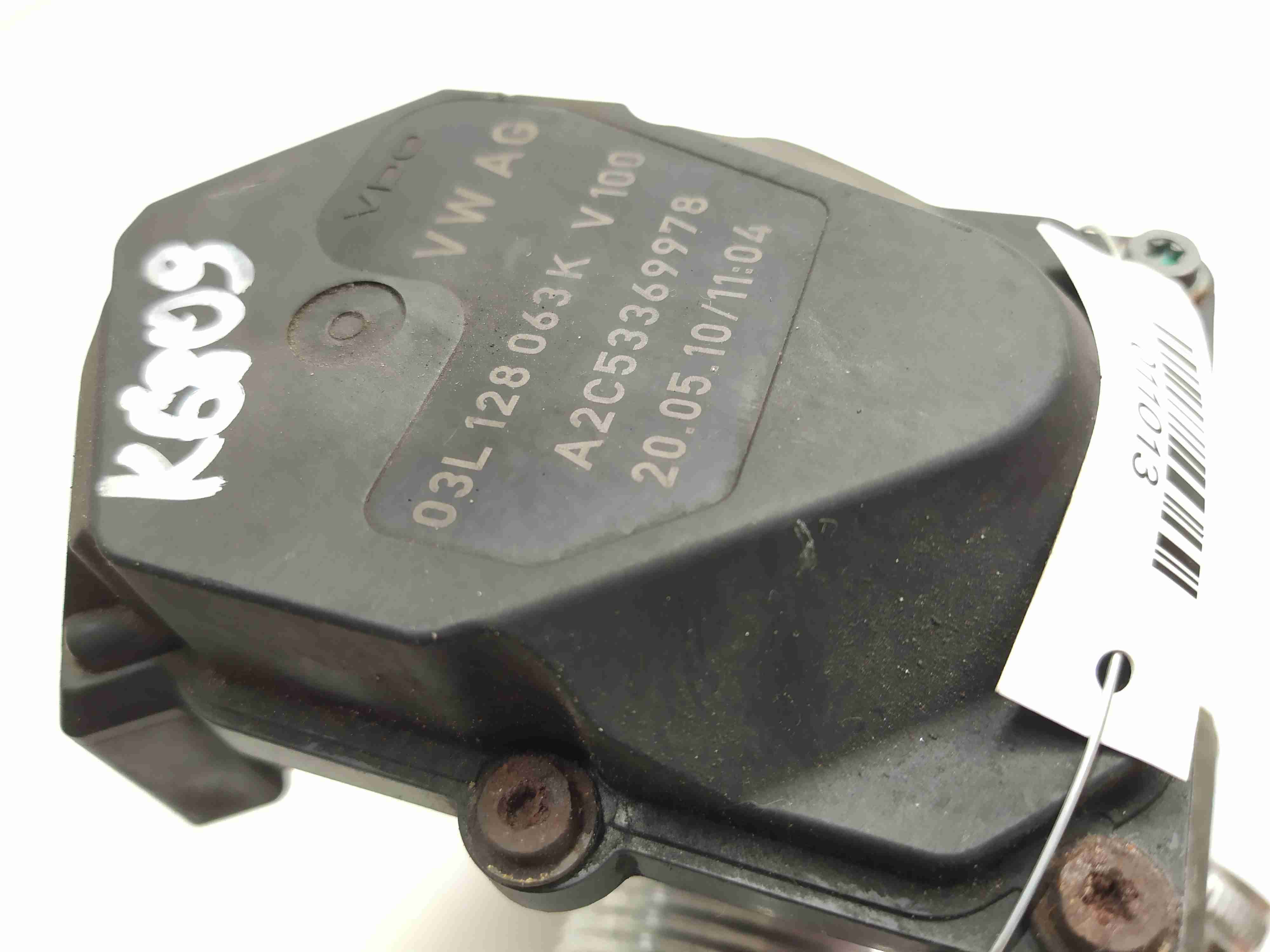 Skoda Octavia Octavia II (1Z) 2004 - 2013 Заслонка дроссельная 03L128063K,   A2C53369978  011013