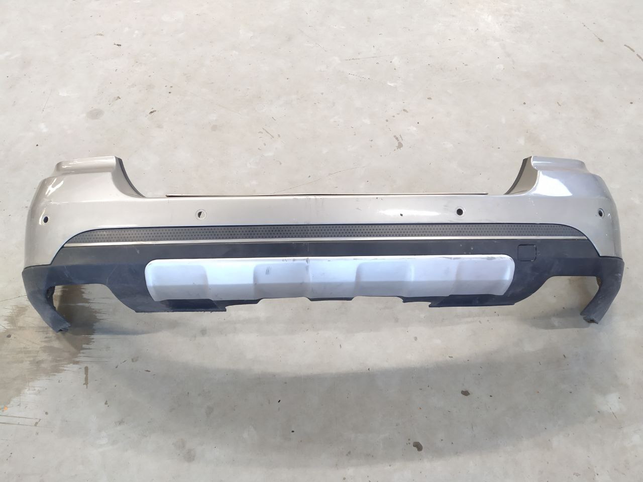 Mercedes ML W164 ML W164 2 поколение (2005-2008) Бампер задний   012034