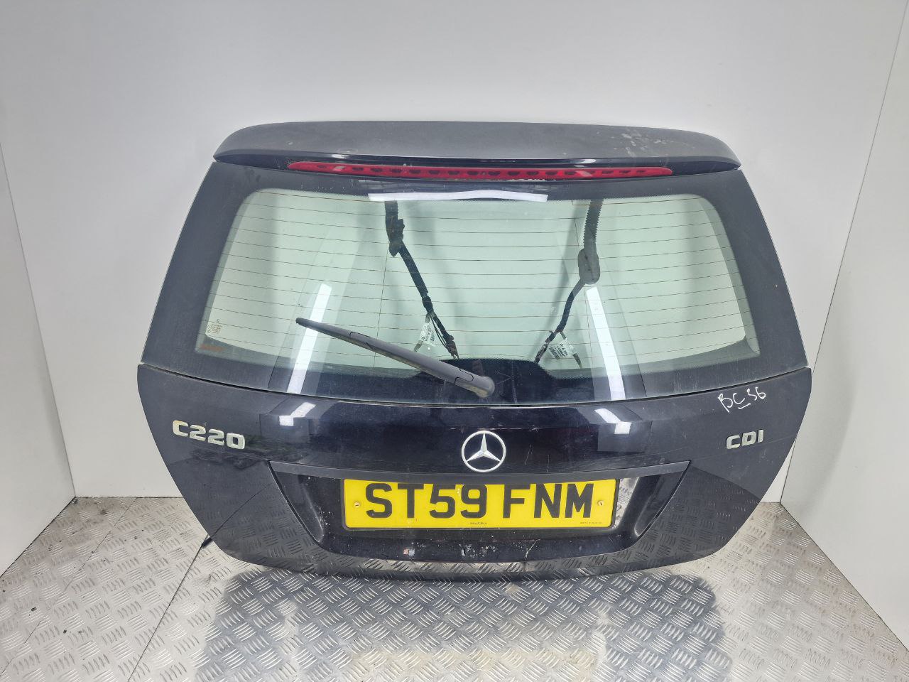 Mercedes C W204 3 поколение (2006-2011) Крышка багажника (дверь 3-5)   012321