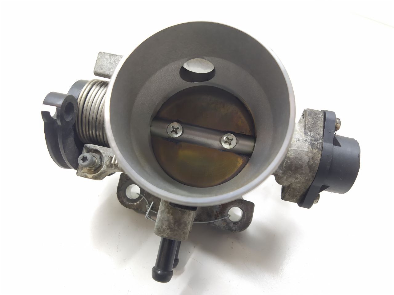 Kia Rio 2 поколение [рестайлинг] (2009-2011) Заслонка дроссельная 3517026900,  9600930005  013509