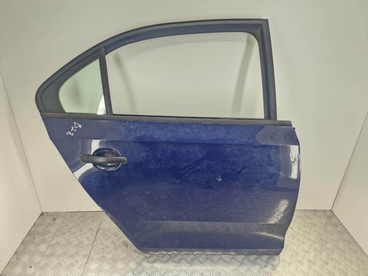 Skoda Rapid 1 поколение (2012-2017) Дверь задняя правая   013665