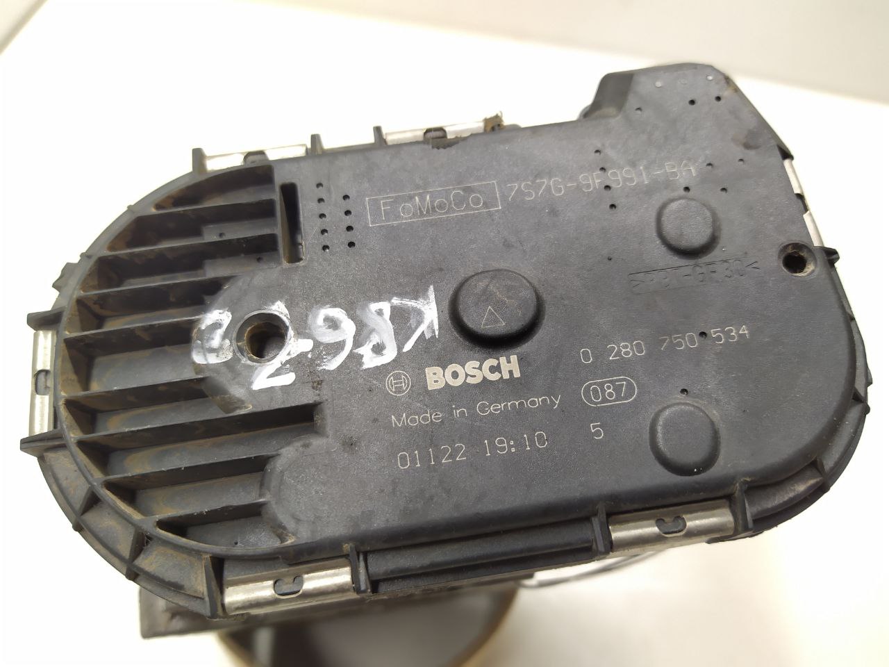 Ford Focus Focus 3 2011 - наст. время Заслонка дроссельная 7S7G9F991BA, 0280750534  013911