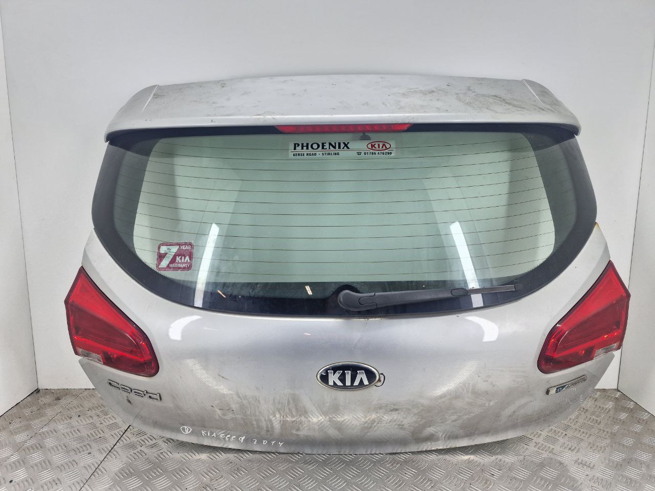 Kia Ceed Ceed 2 поколение 2012 - 2015 Крышка багажника (дверь 3-5)   014337
