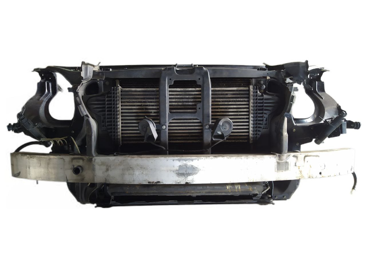 Mercedes ML W164 ML W164 2 поколение (2005-2008) Передняя панель крепления облицовки (телевизор) A1645840817, A2515840526, A0019890803  014402