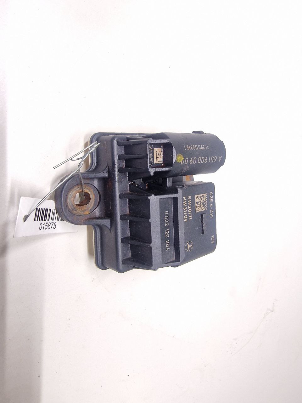 Mercedes Sprinter Sprinter II (w906) 2006 - 2017 Реле накала свечей A6519000900, 6519000900  015875