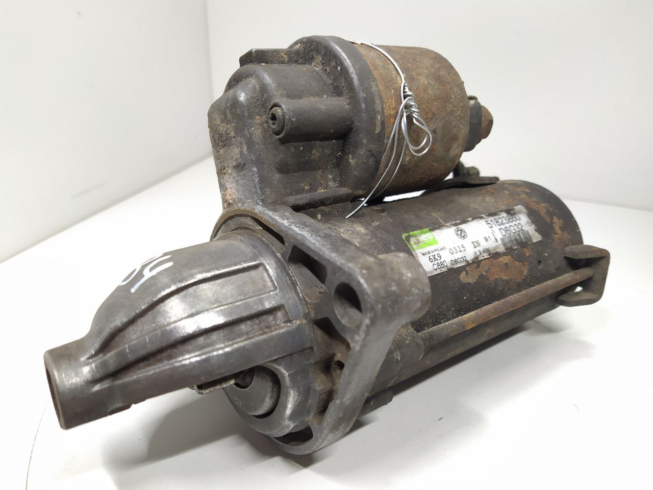 Fiat Doblo Doblo (119) 2001 - 2015 Стартер 51823860,  D6G32  017434