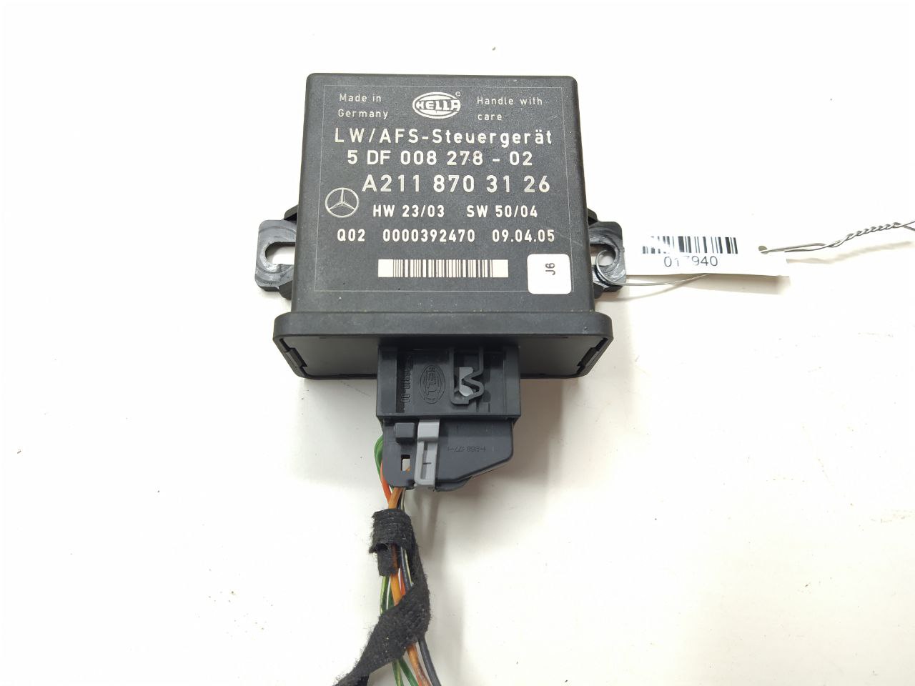 Mercedes ML W164 ML W164 2 поколение (2005-2008) Блок регулировки угла наклона фар A2118703126, 2118703126  017940