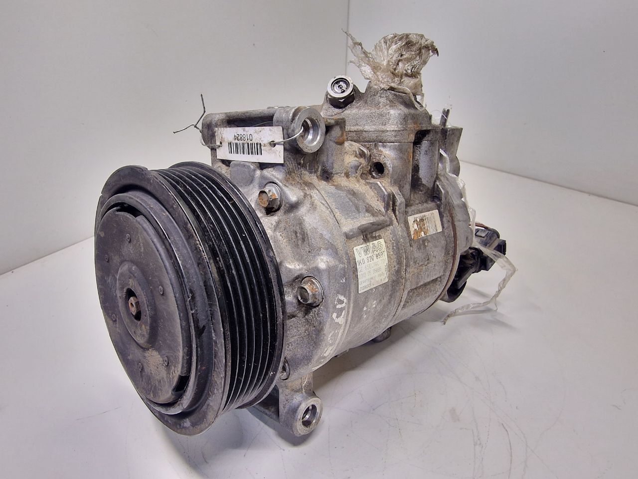Volkswagen Touran Touran (1T) 2003 - 2010 Компрессор кондиционера 1K0820859T,   6SEU14C  018824