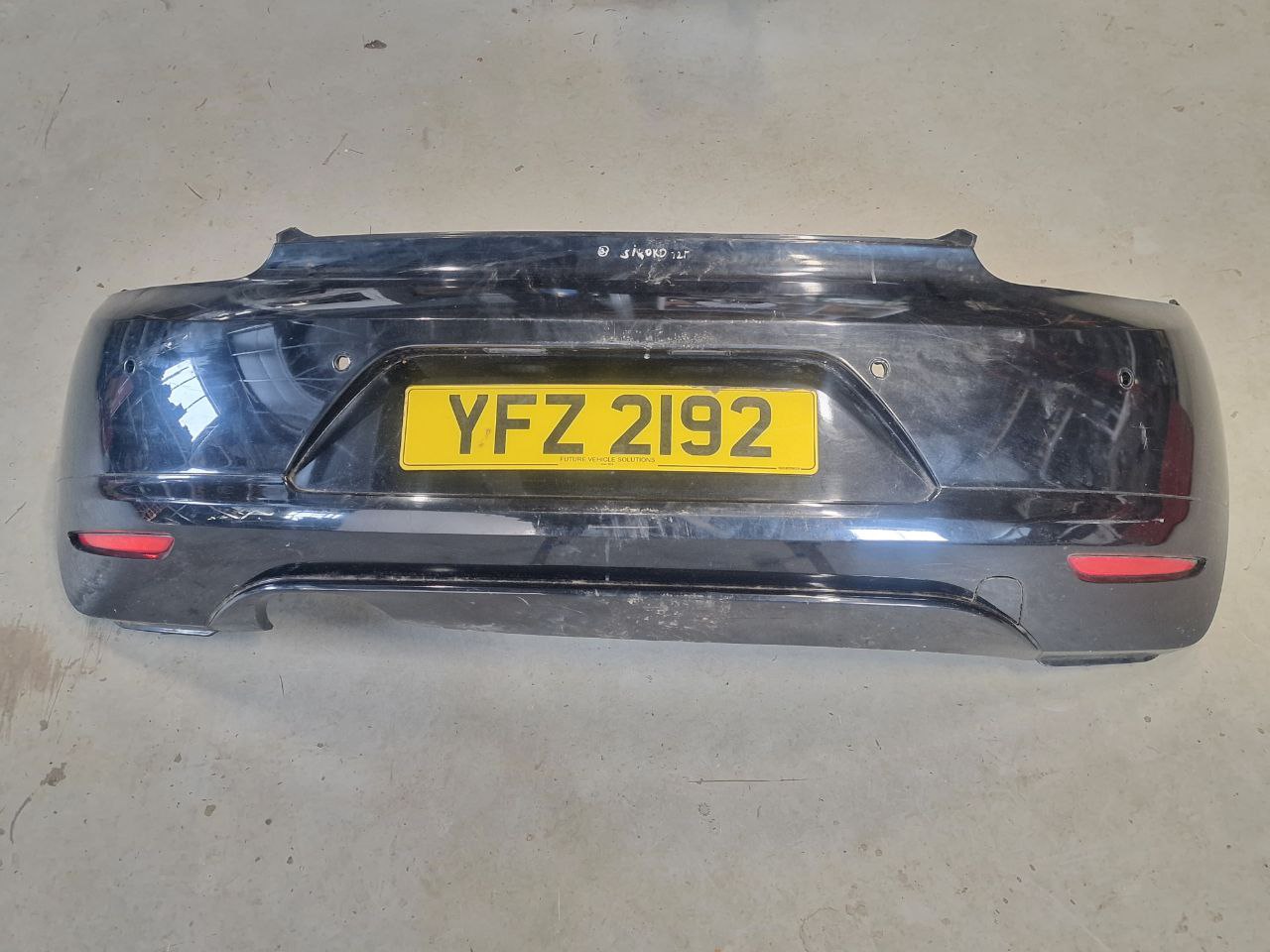 Volkswagen Scirocco 3 поколение (2008-2015) Бампер задний   018996