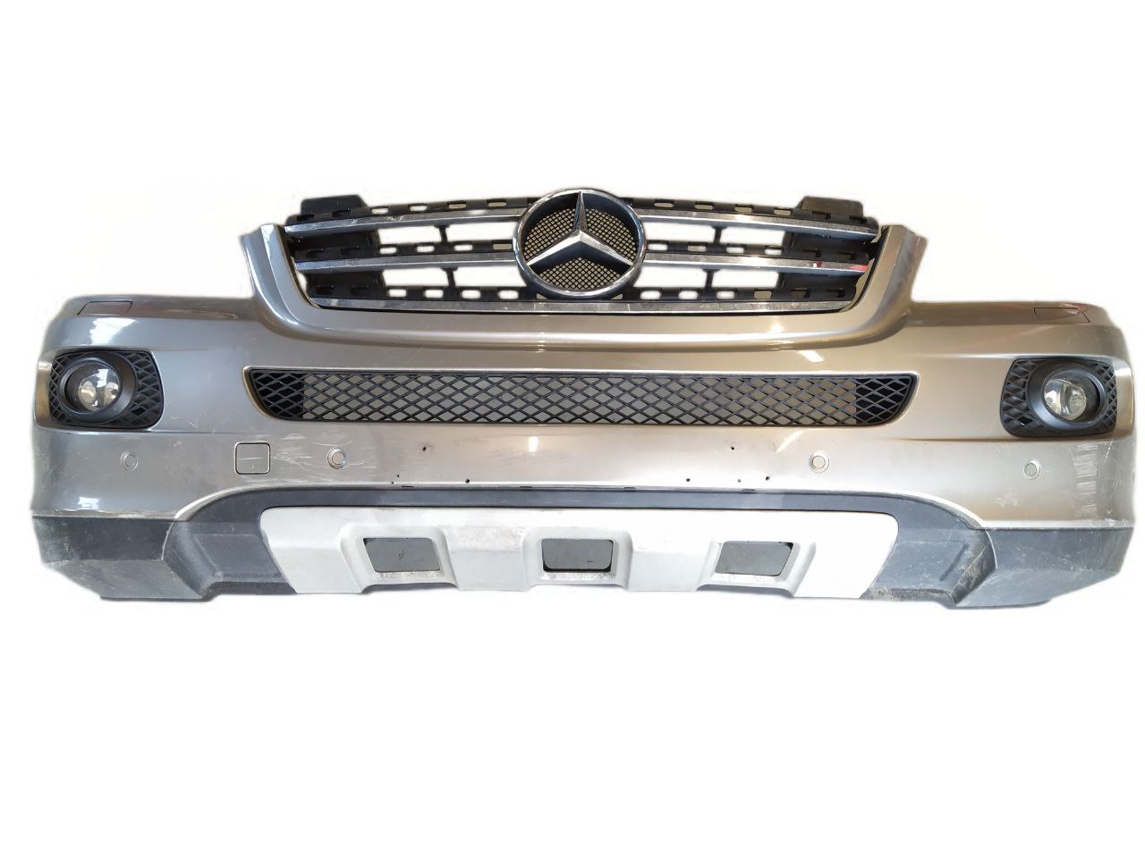 Mercedes ML W164 ML W164 2 поколение (2005-2008) Бампер передний 1648850165  019284