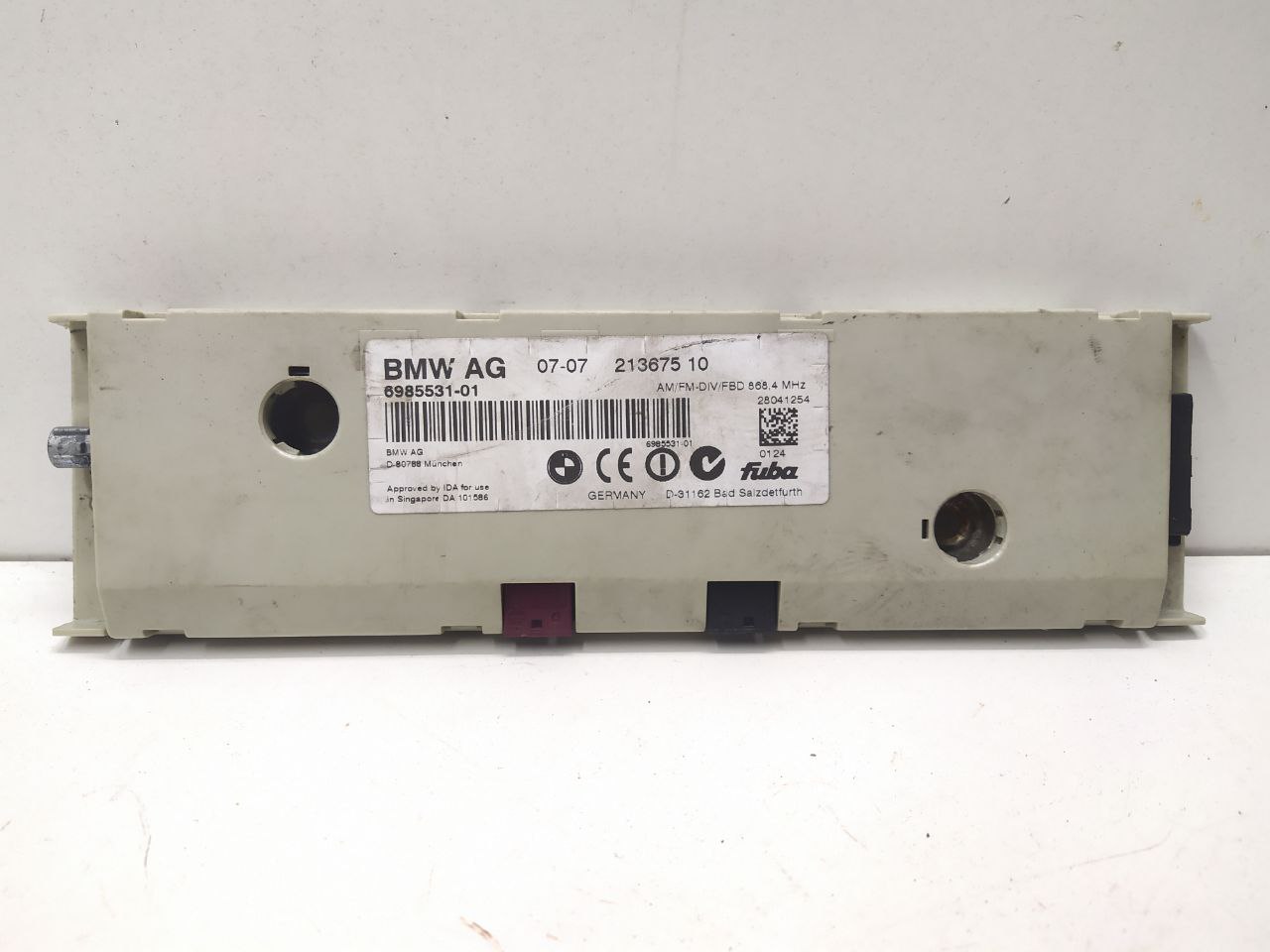 BMW 5 E60/E61 5 E60/E61 5 поколение [рейстайлинг] (2007-2010) Усилитель антенны 65206985531, 6985531  019959