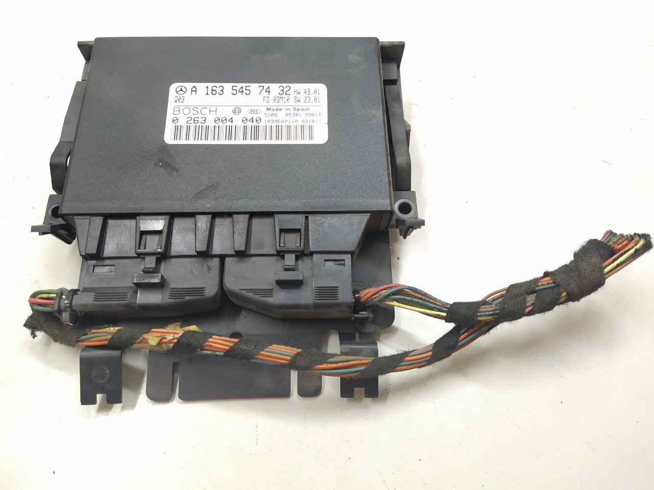 Mercedes ML W163 M-klasse (W163) 1997 - 2005 Блок управления парктрониками A1635457432, 1635457432, 0263004040  020104